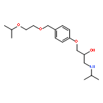 1-[isopropylamino]-3-[isopropoxyethoxymethylphenoxy]-2-propanol