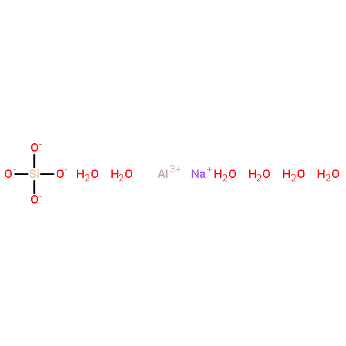 aluminum sodium orthosilicate hydrate (1:1:1:6)