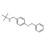 Benzenemethanamine, N-(1,1-dimethylethyl)-4-(phenylmethoxy)-