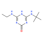 2-(tert-butylamino)-6-(ethylamino)-1h-1,3,5-triazin-4-one