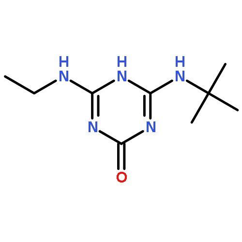 2-(tert-butylamino)-6-(ethylamino)-1h-1,3,5-triazin-4-one