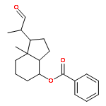 [(4S,7aR)-7a-methyl-1-[(1S)-1-methyl-2-oxo-ethyl]-1,2,3,3a,4,5,6,7-octahydroinden-4-yl] benzoate