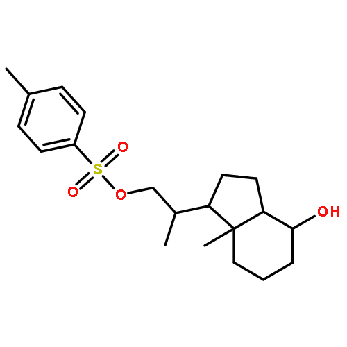 [(2S)-2-[(1R,3aR)-4-hydroxy-7a-methyl-1,2,3,3a,4,5,6,7-octahydroinden-1-yl]propyl] 4-methylbenzenesulfonate