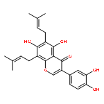 4H-1-Benzopyran-4-one,3-(3,4-dihydroxyphenyl)-5,7-dihydroxy-6,8-bis(3-methyl-2-butenyl)-