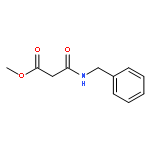 Propanoic acid, 3-oxo-3-[(phenylmethyl)amino]-, methyl ester