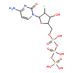 Cytidine 5'-(tetrahydrogen triphosphate), 2'-deoxy-2'-fluoro-