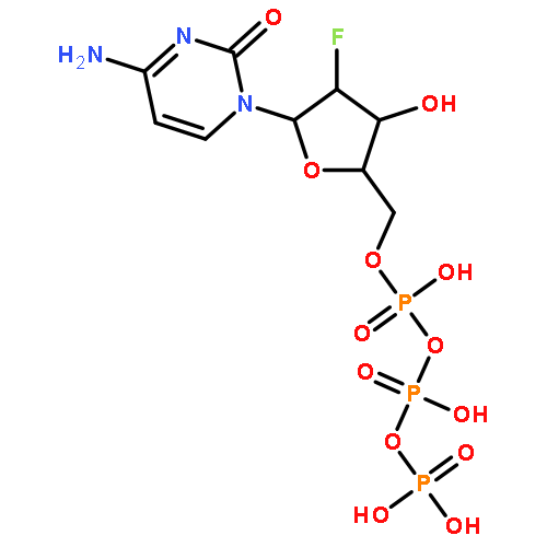 Cytidine 5'-(tetrahydrogen triphosphate), 2'-deoxy-2'-fluoro-