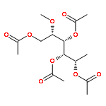 L-MANNITOL, 1-DEOXY-5-O-METHYL-, TETRAACETATE