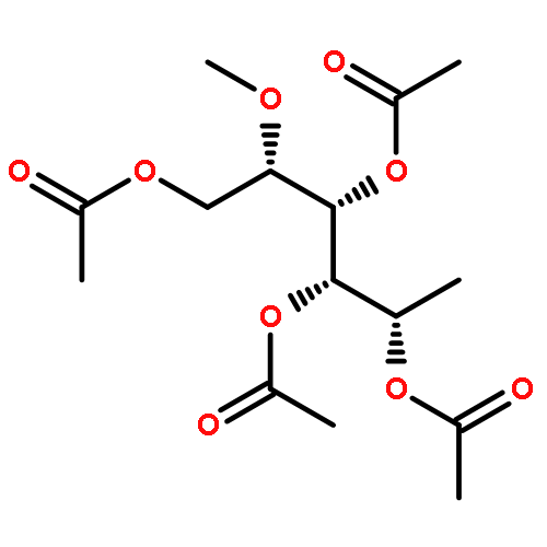 L-MANNITOL, 1-DEOXY-5-O-METHYL-, TETRAACETATE