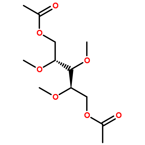 ARABINITOL, 2,3,4-TRI-O-METHYL-, DIACETATE