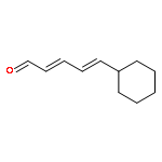 2,4-Pentadienal, 5-cyclohexyl-, (E,E)-