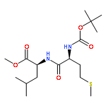 L-Leucine, N-[(1,1-dimethylethoxy)carbonyl]-L-methionyl-, methyl ester