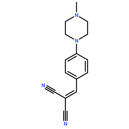 PROPANEDINITRILE, [[4-(4-METHYL-1-PIPERAZINYL)PHENYL]METHYLENE]-