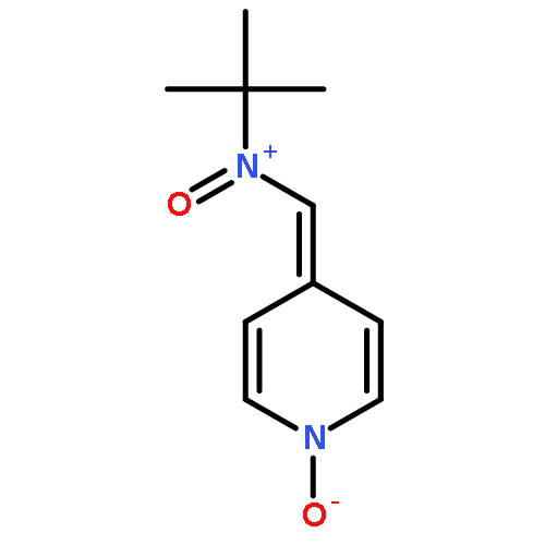 2-Propanamine,2-methyl-N-[(1-oxido-4-pyridinyl)methylene]-, N-oxide