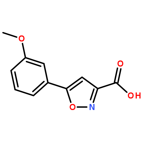 5-(3-Methoxyphenyl)isoxazole-3-carboxylic acid