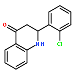 4(1H)-QUINOLINONE, 2-(2-CHLOROPHENYL)-2,3-DIHYDRO-