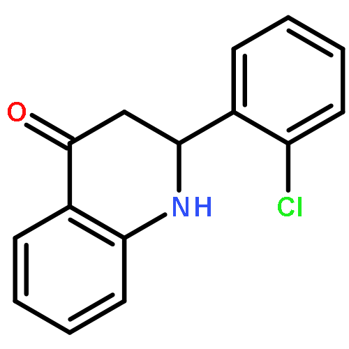 4(1H)-QUINOLINONE, 2-(2-CHLOROPHENYL)-2,3-DIHYDRO-