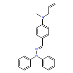 BENZALDEHYDE, 4-(METHYL-2-PROPENYLAMINO)-, DIPHENYLHYDRAZONE