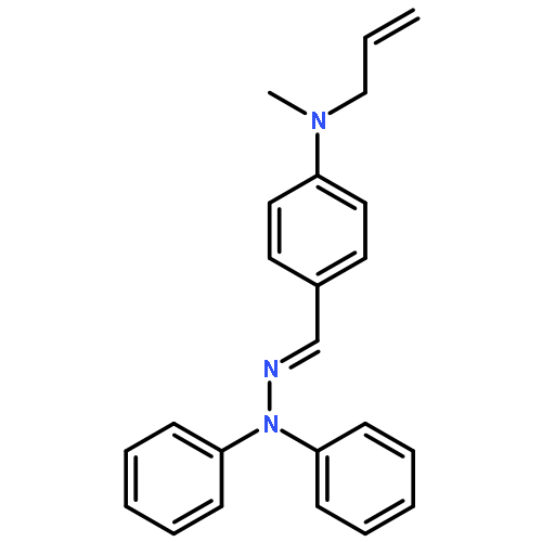 BENZALDEHYDE, 4-(METHYL-2-PROPENYLAMINO)-, DIPHENYLHYDRAZONE