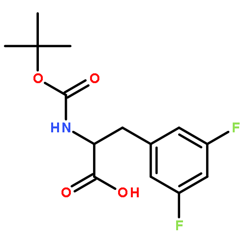 Phenylalanine, N-[(1,1-dimethylethoxy)carbonyl]-3,5-difluoro-