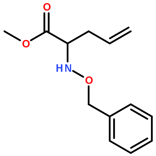 4-Pentenoic acid, 2-[(phenylmethoxy)amino]-, methyl ester