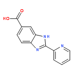 2-pyridin-2-yl-3h-benzimidazole-5-carboxylic Acid