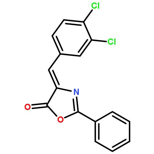 5(4H)-OXAZOLONE, 4-[(3,4-DICHLOROPHENYL)METHYLENE]-2-PHENYL-, (4Z)-