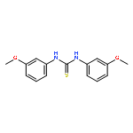 1,3-bis(3-methoxyphenyl)thiourea