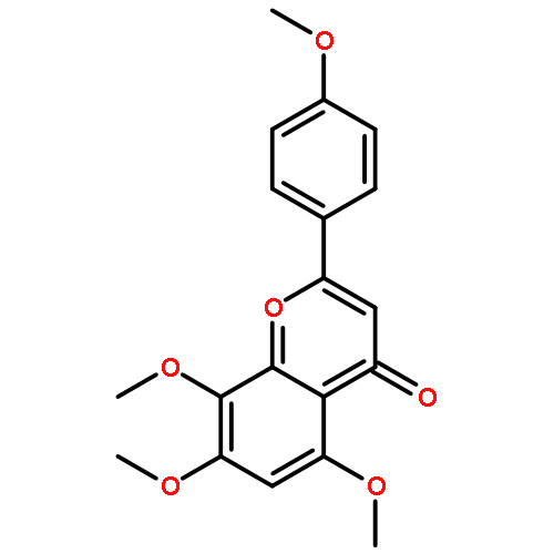 5,7,8-trimethoxy-2-(4-methoxyphenyl)chromen-4-one