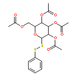 [3,4,5-triacetyloxy-6-(phenyldisulfanyl)oxan-2-yl]methyl Acetate