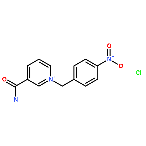 Pyridinium,3-(aminocarbonyl)-1-[(4-nitrophenyl)methyl]-, chloride (1:1)