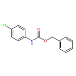 Carbamic acid,N-(4-chlorophenyl)-, phenylmethyl ester