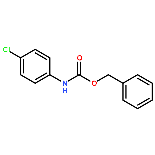 Carbamic acid,N-(4-chlorophenyl)-, phenylmethyl ester