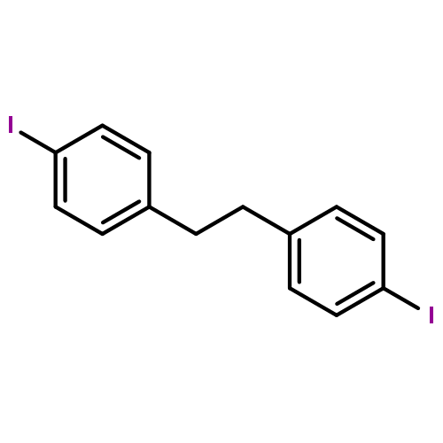 Benzene,1,1'-(1,2-ethanediyl)bis[4-iodo-