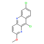 7,10-Dichloro-2-methoxybenzo[b]-1,5-naphthyridine