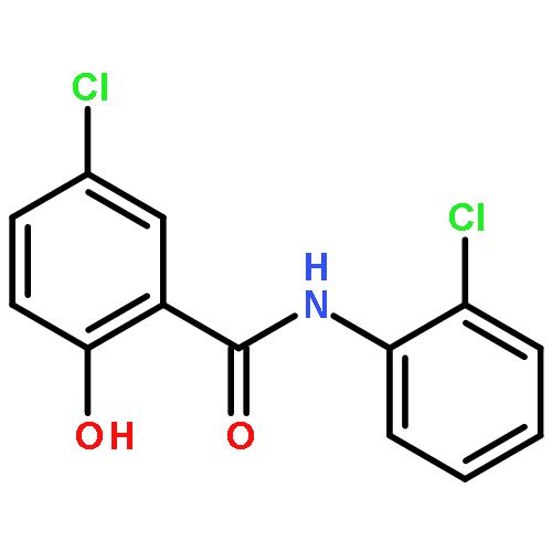 5-chloro-n-(2-chlorophenyl)-2-hydroxybenzamide