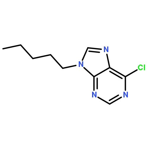 6-chloro-9-pentylpurine