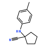 Cyclopentanecarbonitrile,1-[(4-methylphenyl)amino]-