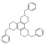 3,7,11-tribenzyl-3,4,7,8,11,12-hexahydro-2H,6H,10H-benzo[1,2-e:3,4-e':5,6-e'']tris[1,3]oxazine