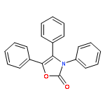 2(3H)-Oxazolone, 3,4,5-triphenyl-