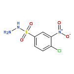 Benzenesulfonic acid, 4-chloro-3-nitro-, hydrazide