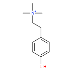 Benzeneethanaminium,4-hydroxy-N,N,N-trimethyl-