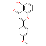 5-hydroxy-2-(4-methoxyphenyl)chromen-4-one