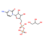 cytidine 5'-(trihydrogen diphosphate) - propane-1,2,3-triol (1:1)