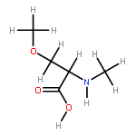 2-Methylamino-methoxy-propionsaeure, N-Methyl-O-methyl-L-serin