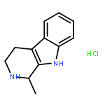 1H-Pyrido[3,4-b]indole, 2,3,4,9-tetrahydro-1-methyl-,monohydrochloride