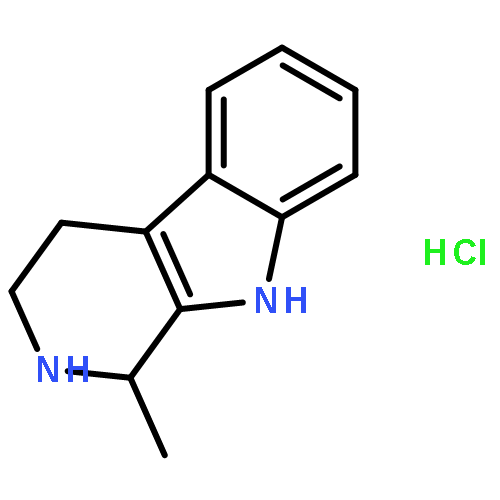 1H-Pyrido[3,4-b]indole, 2,3,4,9-tetrahydro-1-methyl-,monohydrochloride