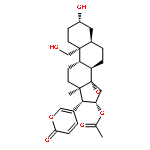 16-(acetyloxy)-3,19-dihydroxy-14,15-epoxybufa-20,22-dienolide