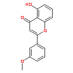 5-Hydroxy-2-(3-methoxy-phenyl)-chromen-4-on