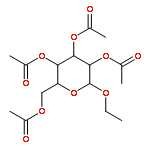 (3,4,5-triacetyloxy-6-ethoxyoxan-2-yl)methyl acetate